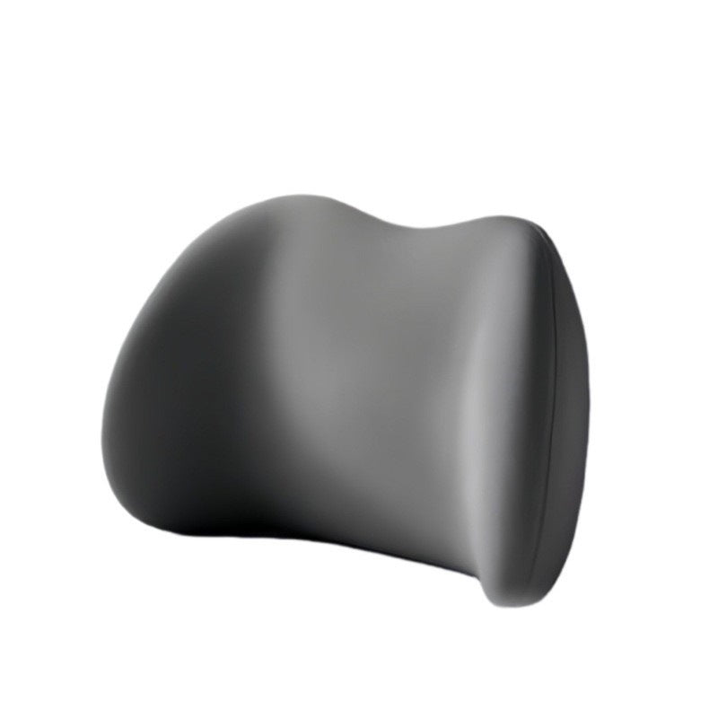 Car Lumbar Support Cushion — Seat Backrest and Head Support Pillow