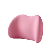 Car Lumbar Support Cushion — Seat Backrest and Head Support Pillow