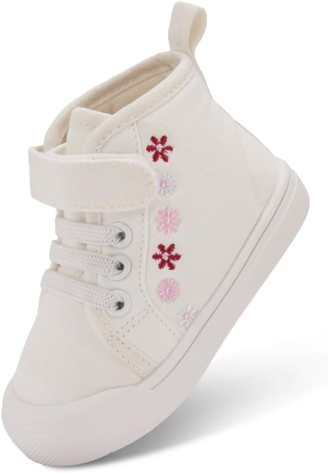 Toddler Baby Canvas Shoes Boys Girls First Walking Sneakers