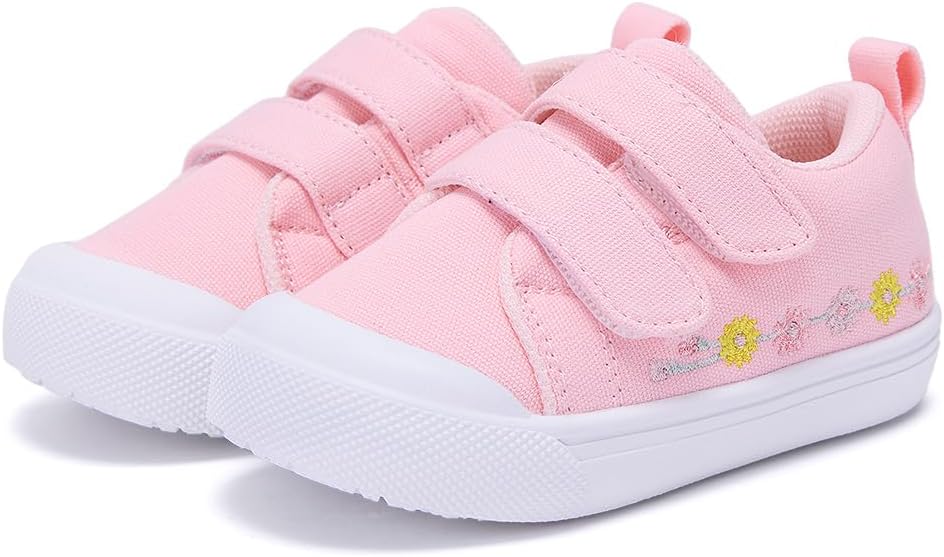 Toddler Baby Canvas Shoes Boys Girls First Walking Sneakers