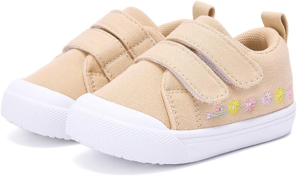 Toddler Baby Canvas Shoes Boys Girls First Walking Sneakers