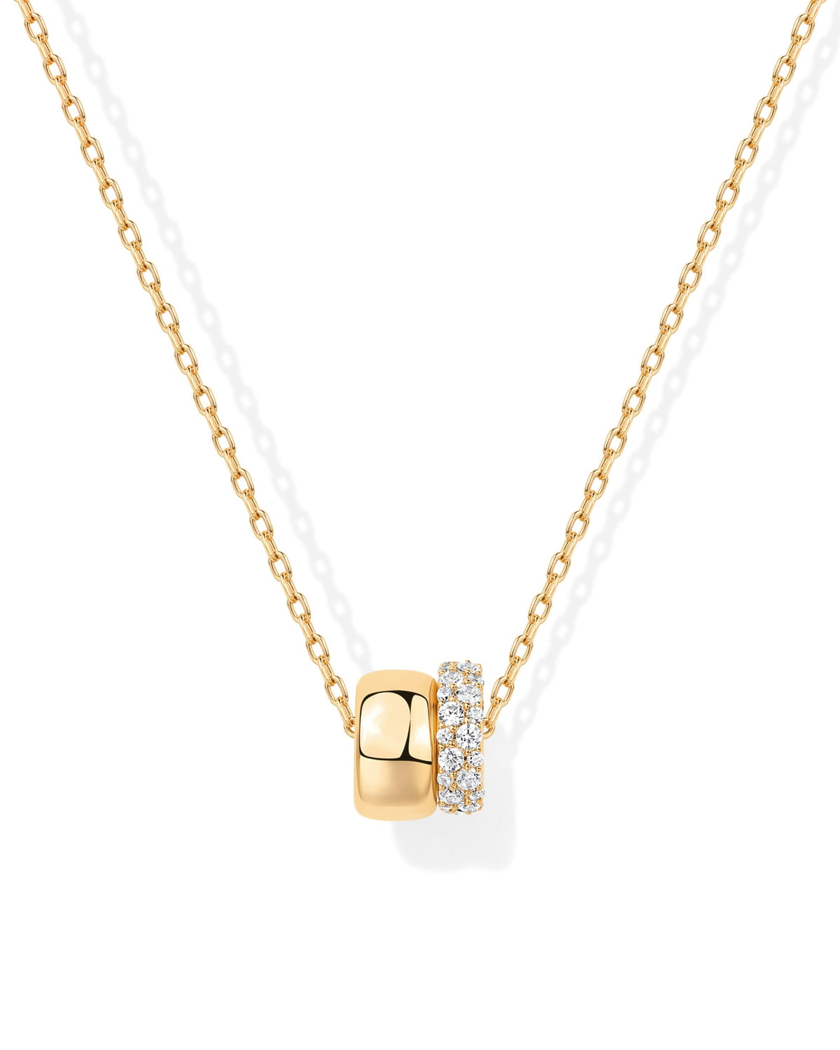 14K Gold Plated Pendant Necklace for Women