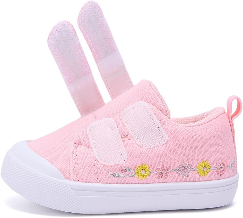 Toddler Baby Canvas Shoes Boys Girls First Walking Sneakers