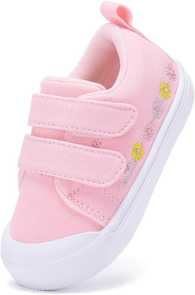 Toddler Baby Canvas Shoes Boys Girls First Walking Sneakers