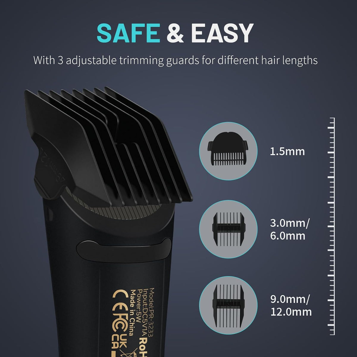 Men's Body Hair Trimmer