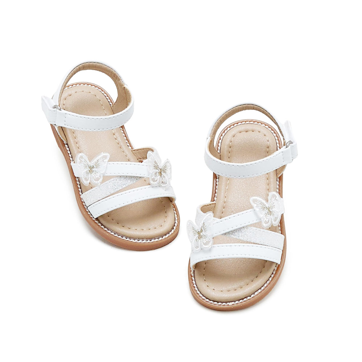Toddler Little Flower Girl Sandals Princess Dress Shoes Wedding