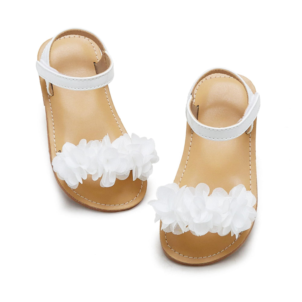 Toddler Little Flower Girl Sandals Princess Dress Shoes Wedding