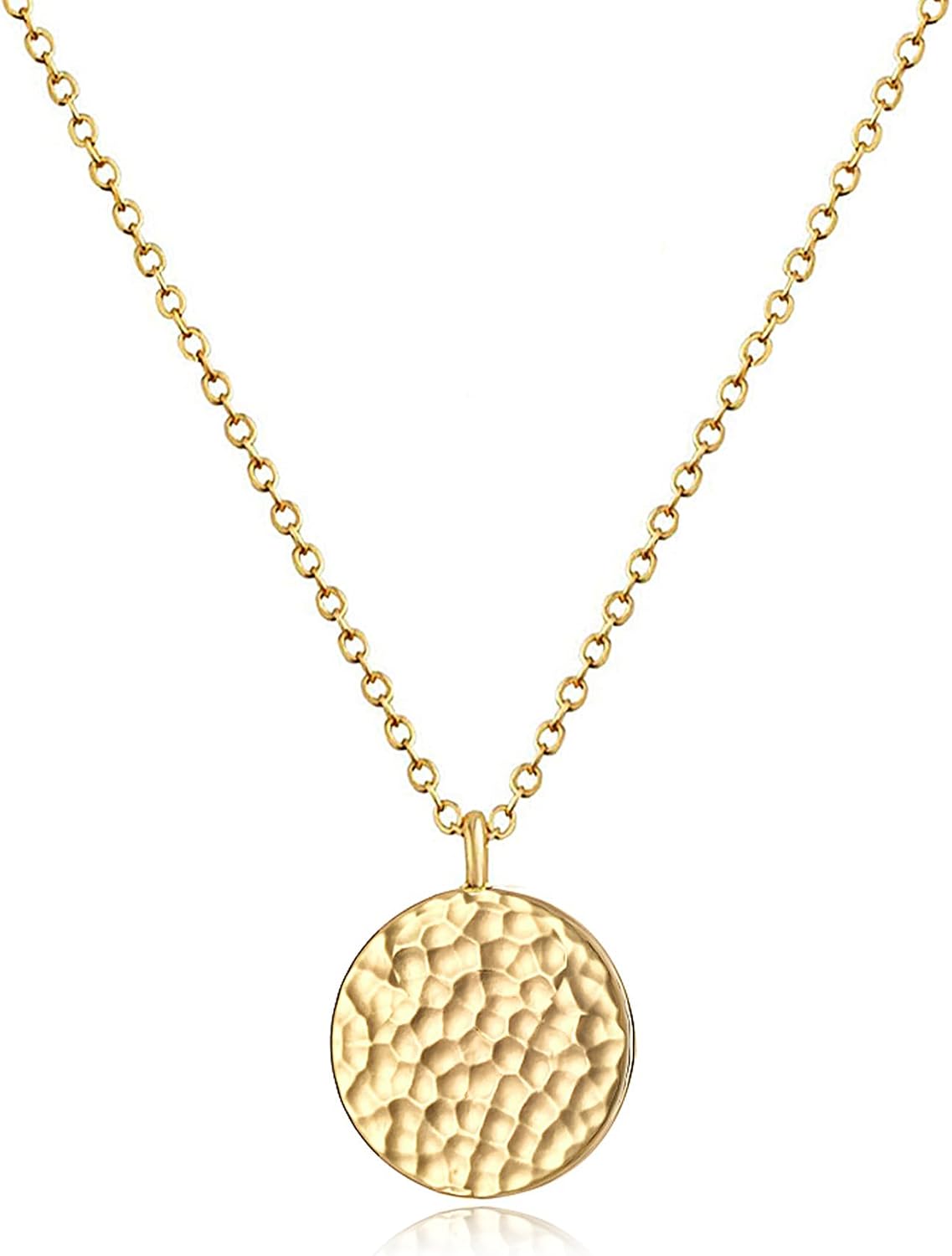 Gold Pendant Necklaces for Women-Simple