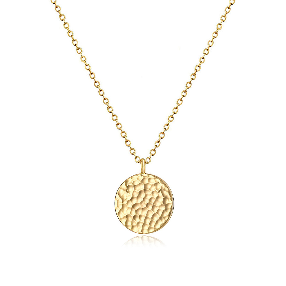 Gold Pendant Necklaces for Women-Simple