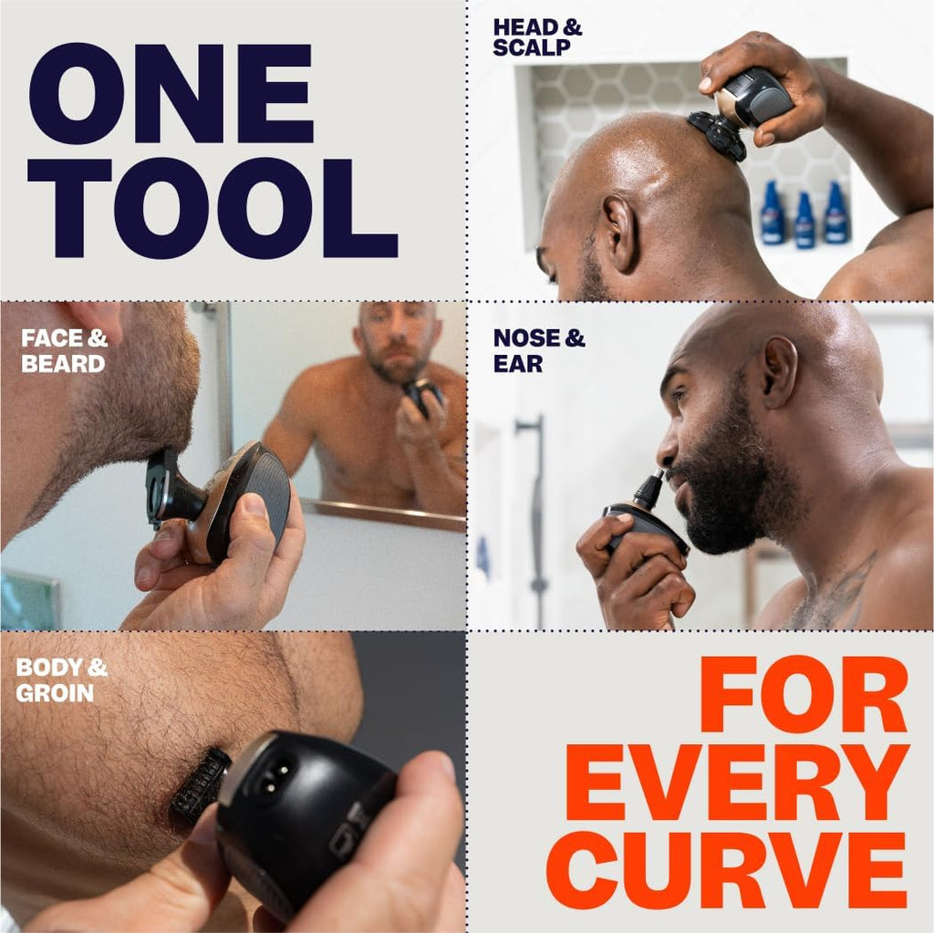 Electric Shaver For Head, Neck, And Full Body