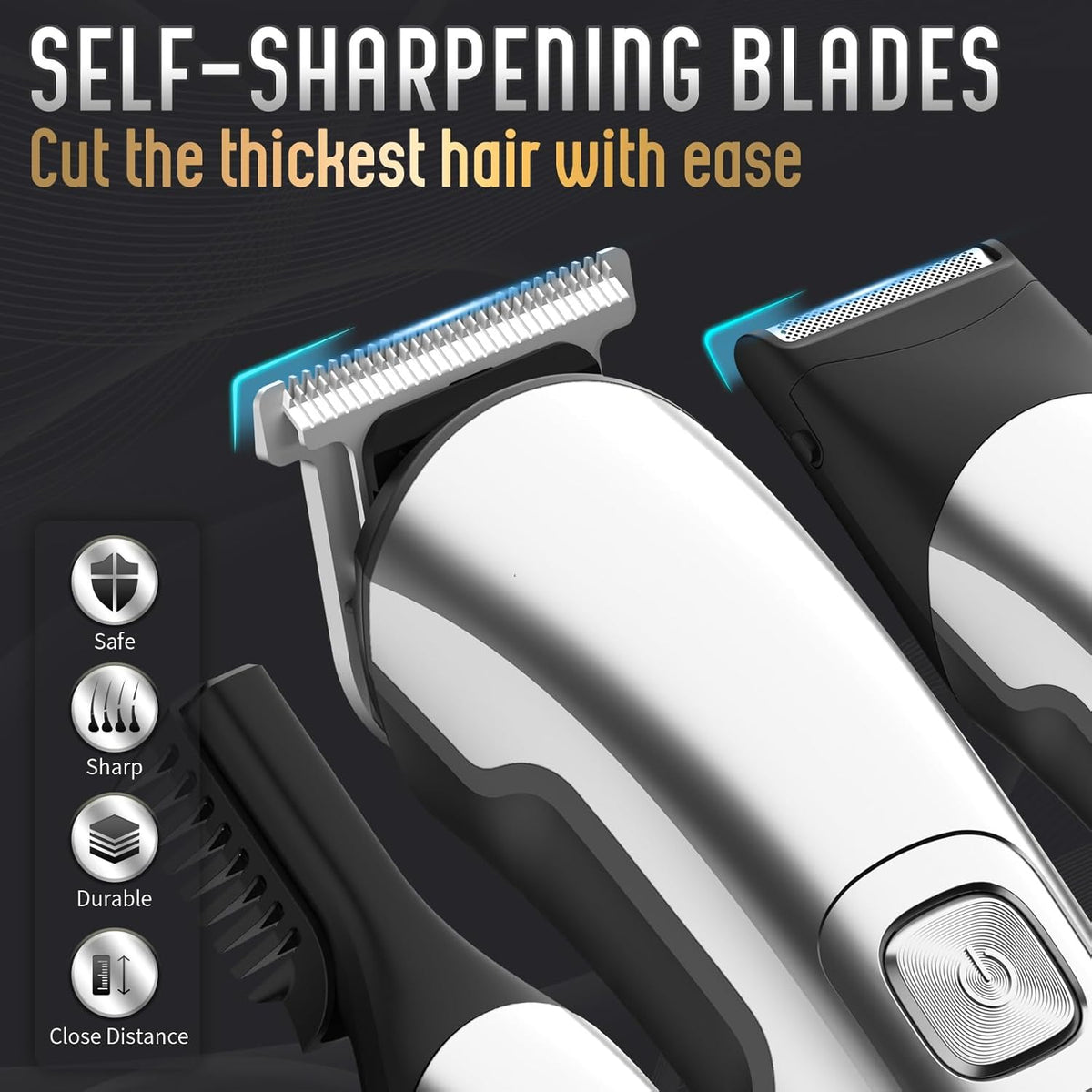 Men’s Waterproof Electric Beard Trimmer