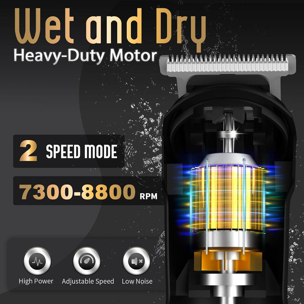 Men’s Waterproof Electric Beard Trimmer