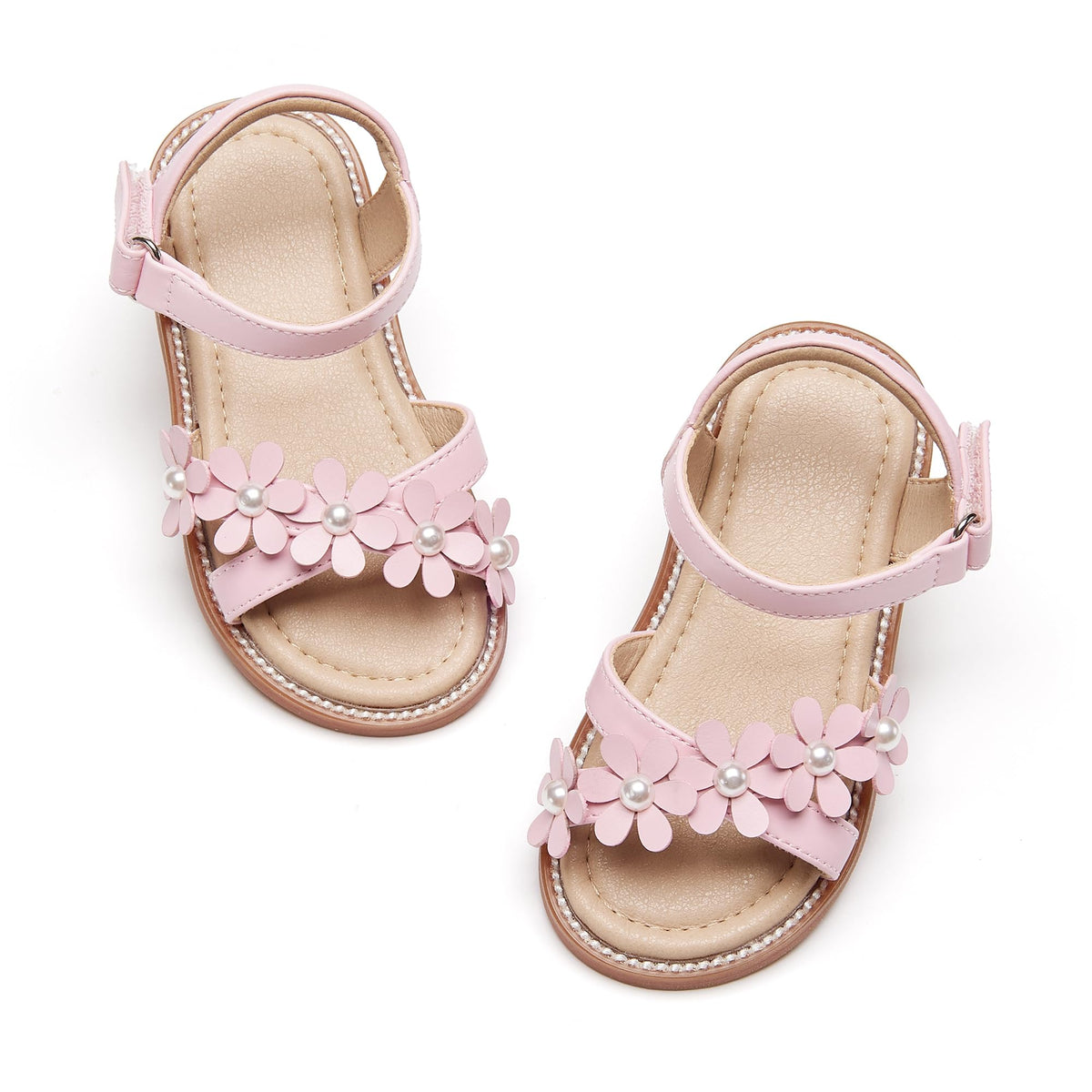 Toddler Little Flower Girl Sandals Princess Dress Shoes Wedding