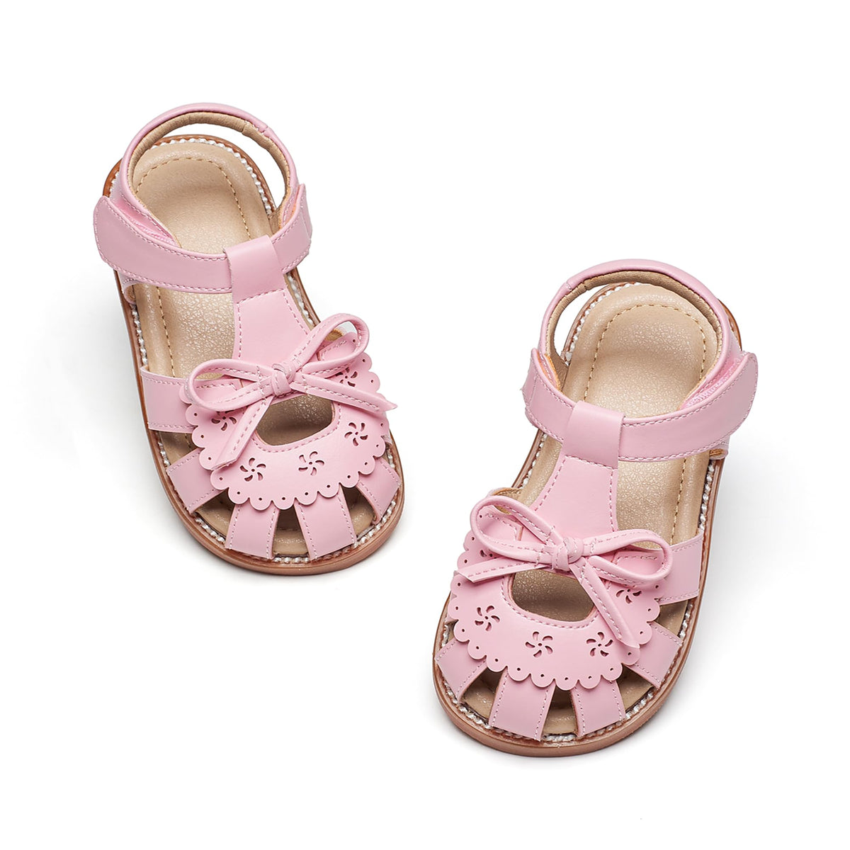 Toddler Little Flower Girl Sandals Princess Dress Shoes Wedding