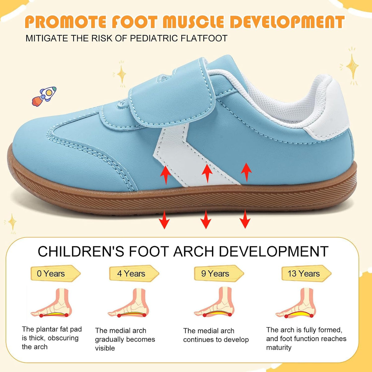 Toddler Wide Toe Shoes Kids Barefoot Shoes Boys Girls Sneakers