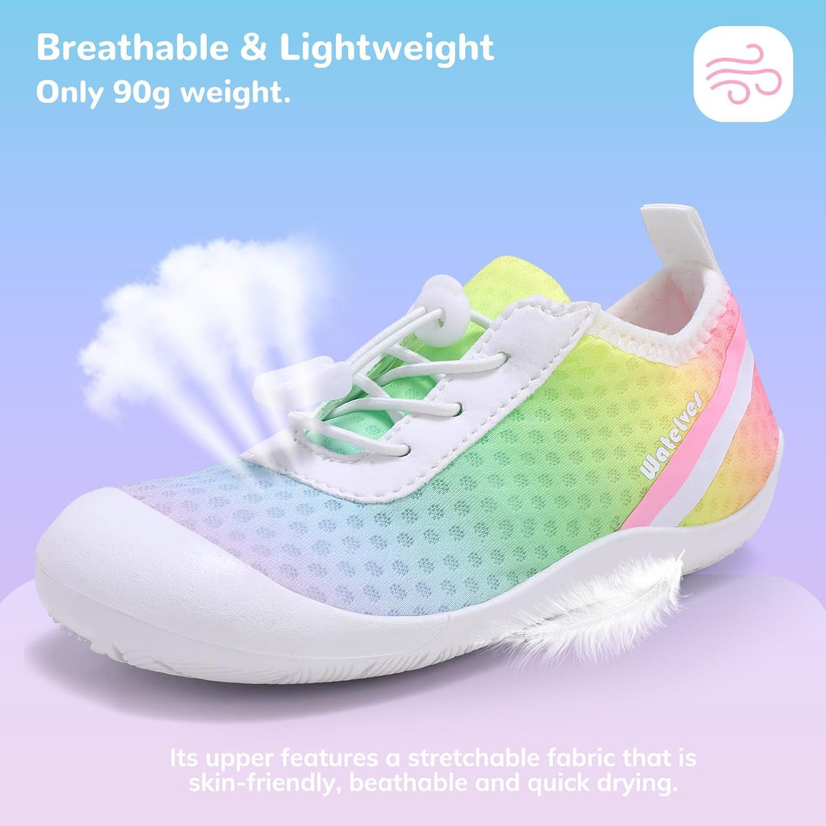 Toddler Water Shoes Kids Barefoot Athletic Sneakers Girls Boys