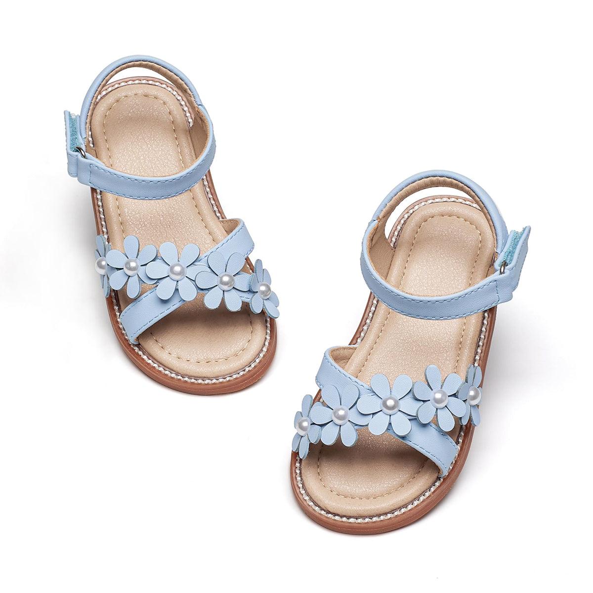 Toddler Little Flower Girl Sandals Princess Dress Shoes Wedding