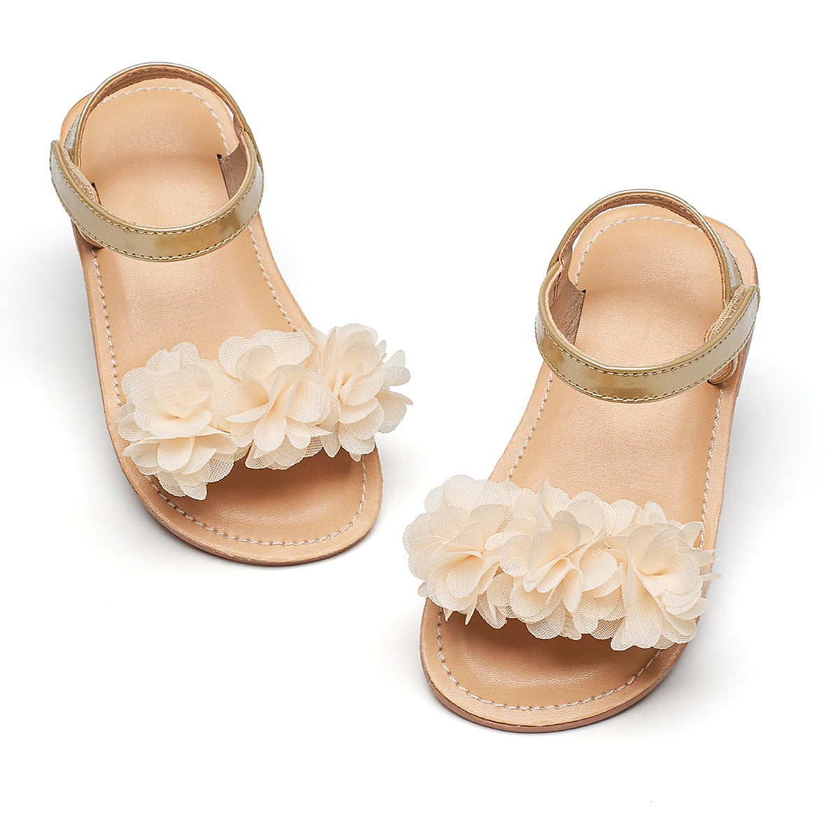 Toddler Little Flower Girl Sandals Princess Dress Shoes Wedding
