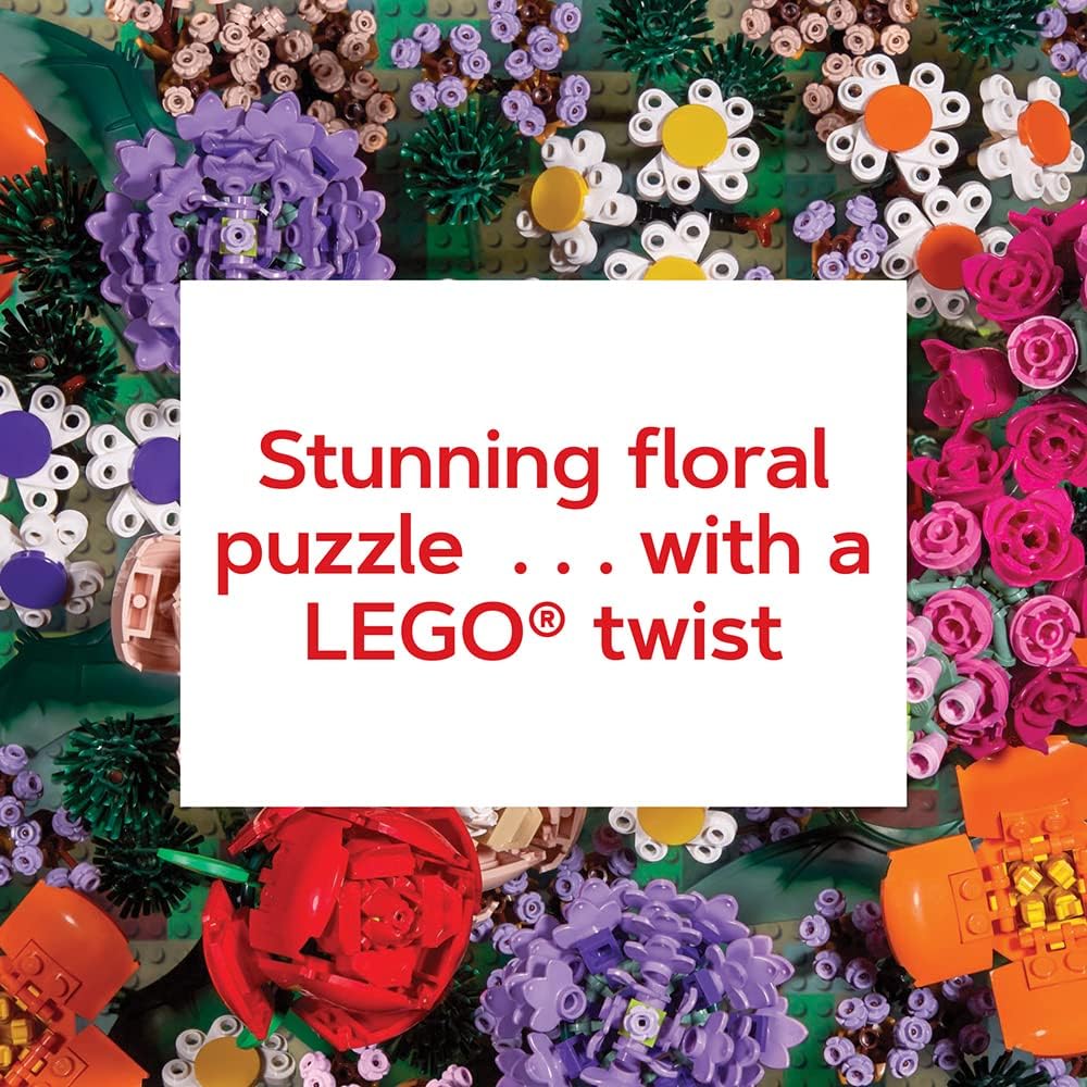 LEGO Brick Botanicals 1000-Piece Jigsaw Puzzle