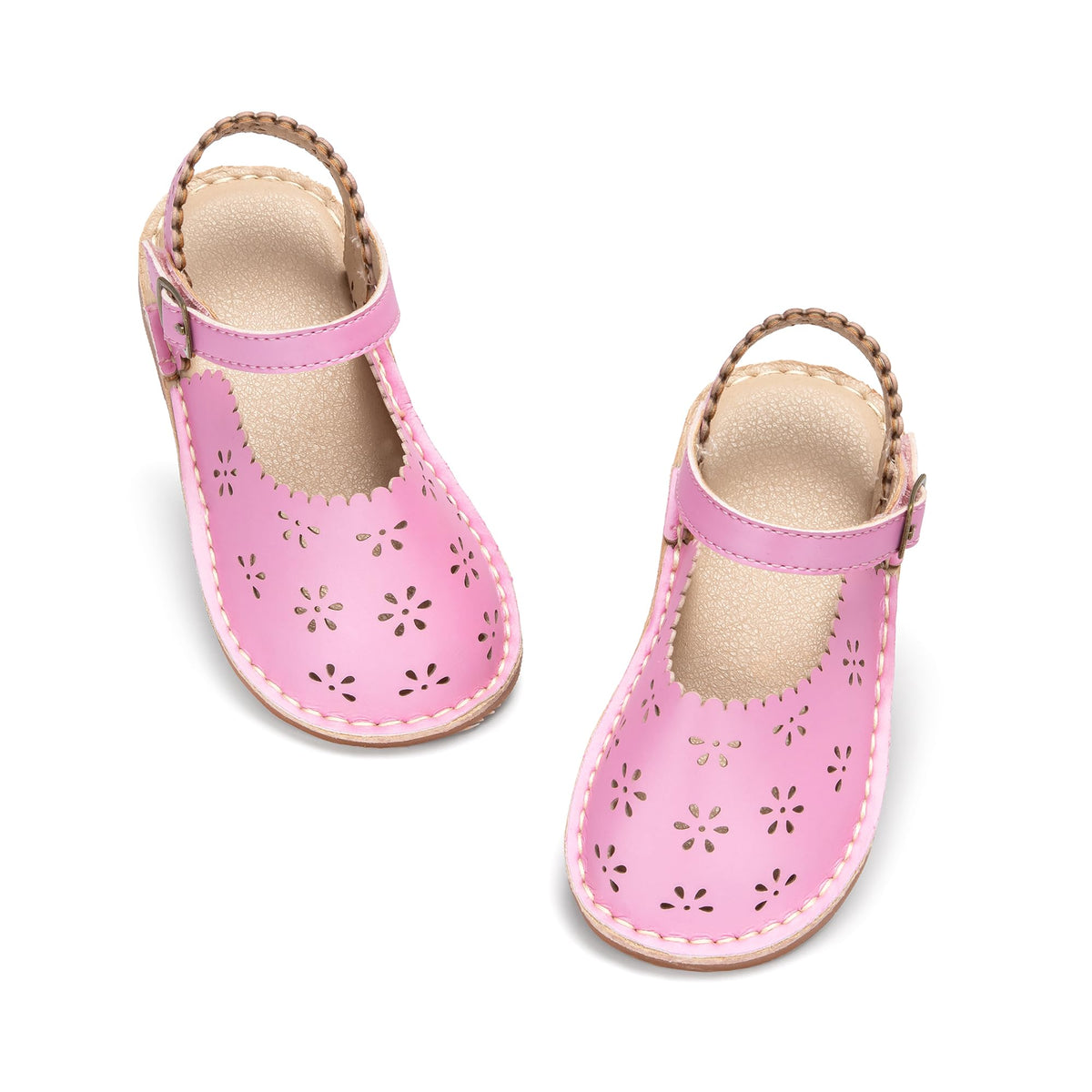 Toddler Little Flower Girl Sandals Princess Dress Shoes Wedding