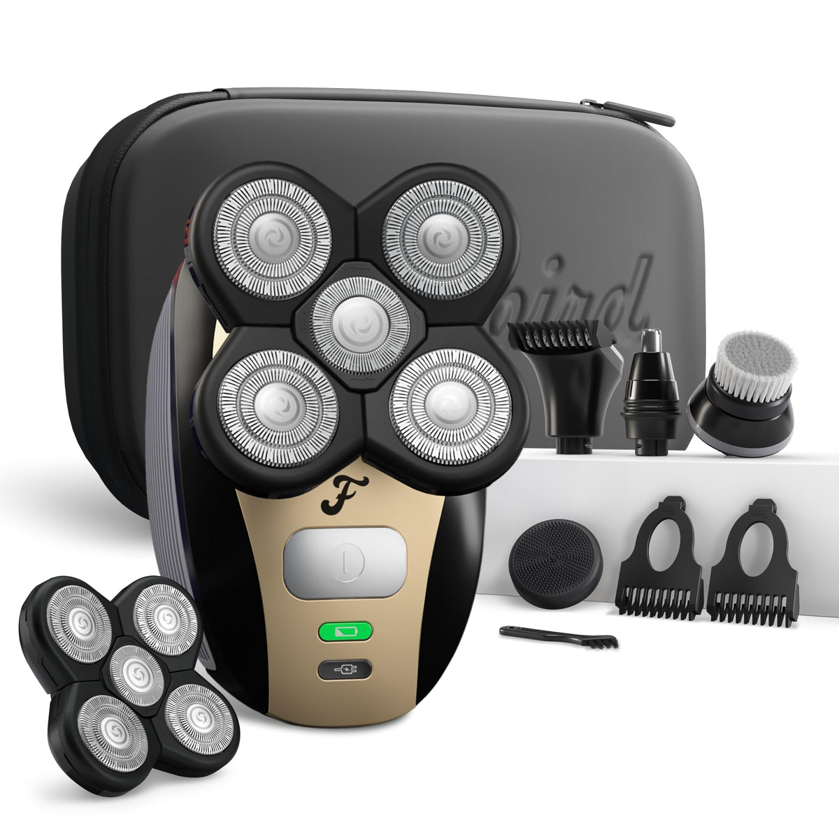 Electric Shaver For Head, Neck, And Full Body