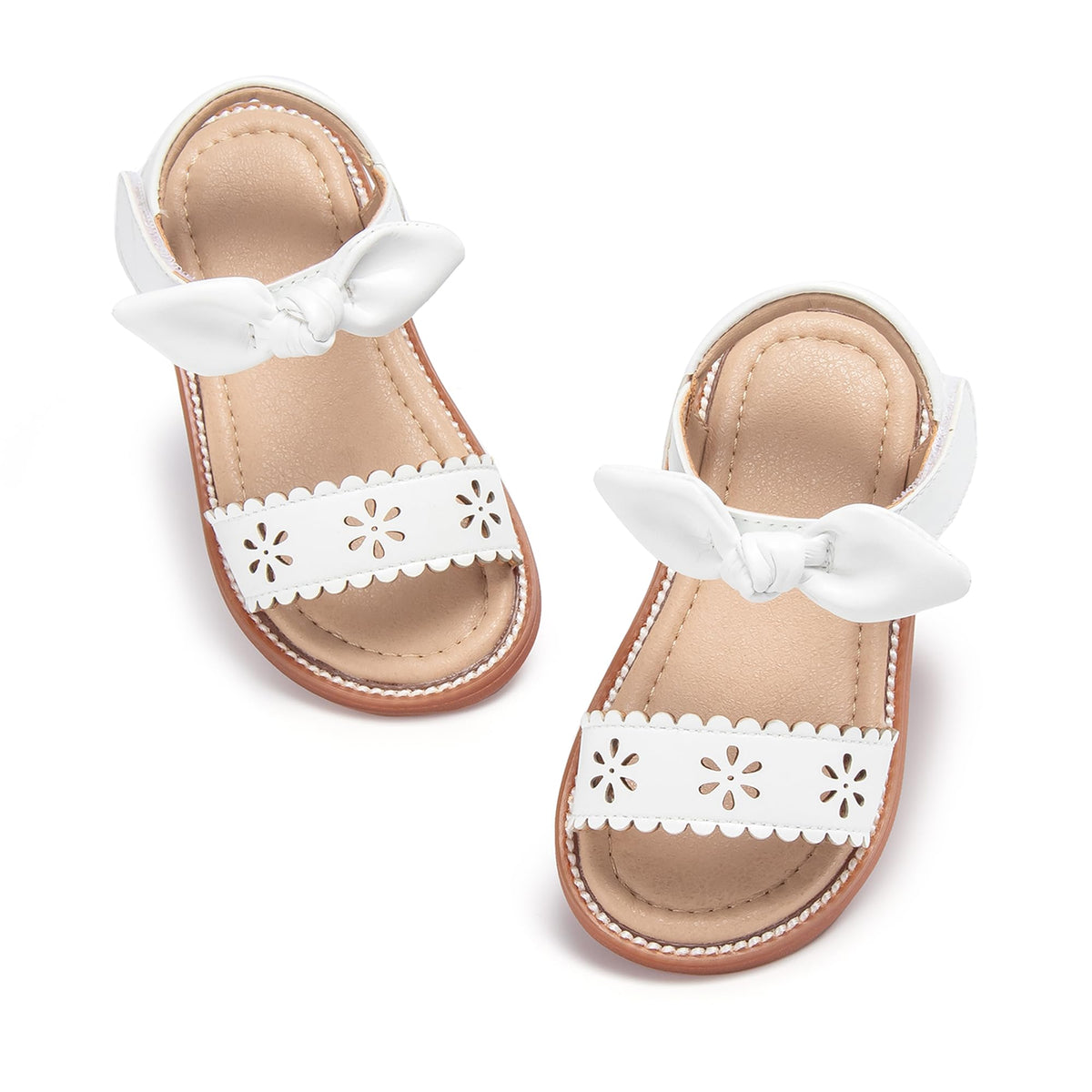 Toddler Little Flower Girl Sandals Princess Dress Shoes Wedding