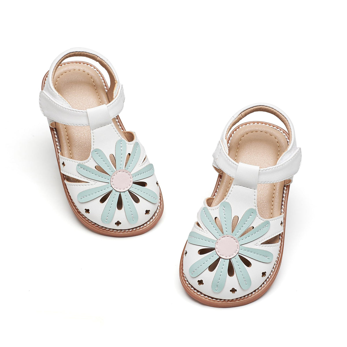 Toddler Little Flower Girl Sandals Princess Dress Shoes Wedding