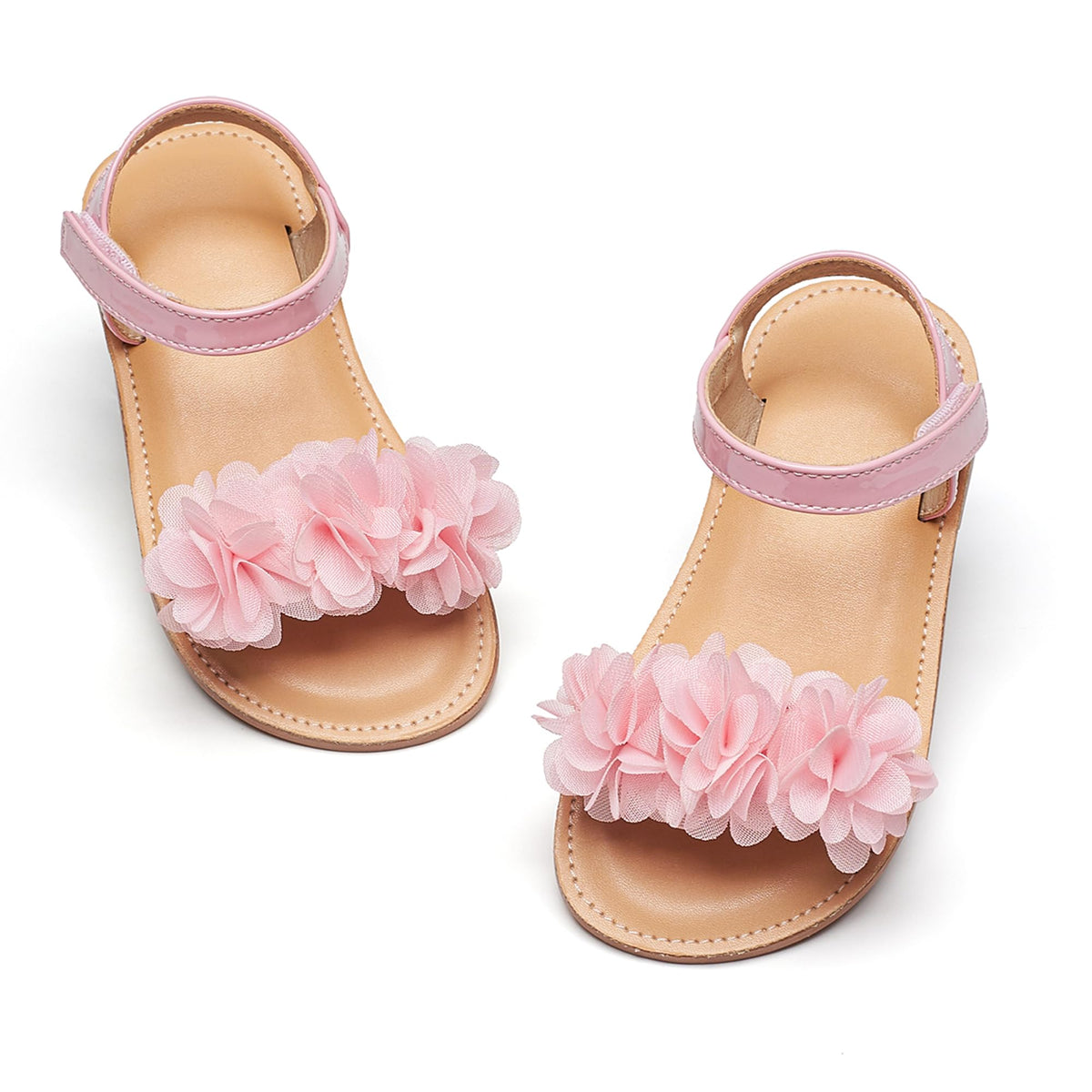 Toddler Little Flower Girl Sandals Princess Dress Shoes Wedding