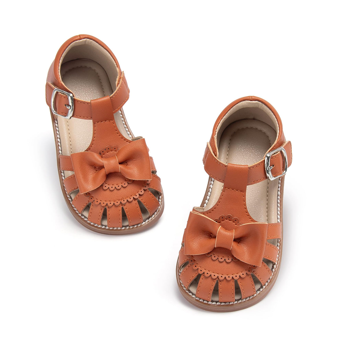 Toddler Little Flower Girl Sandals Princess Dress Shoes Wedding