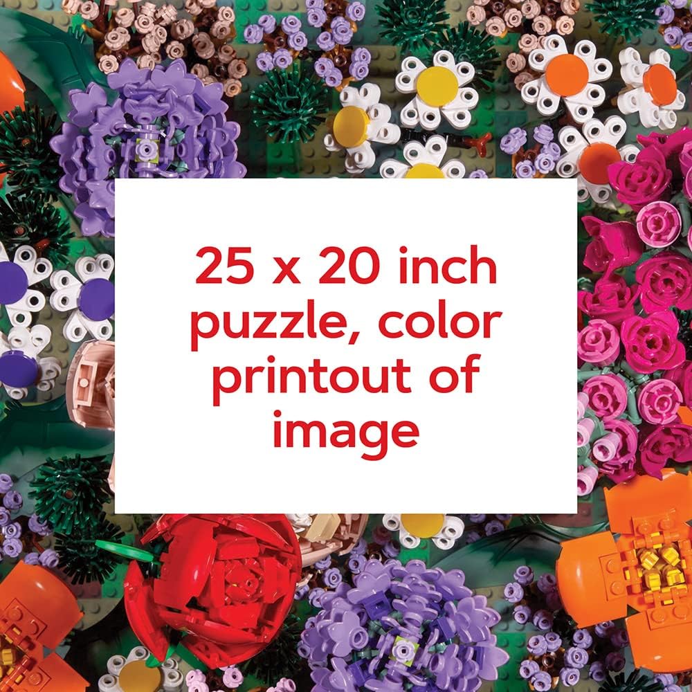 LEGO Brick Botanicals 1000-Piece Jigsaw Puzzle