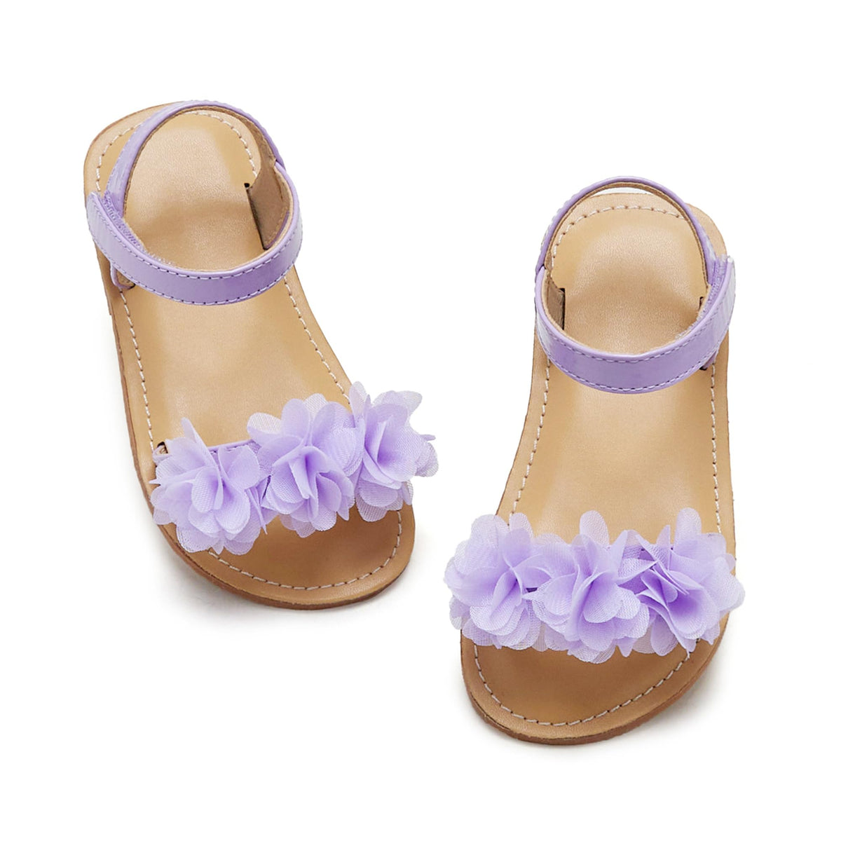 Toddler Little Flower Girl Sandals Princess Dress Shoes Wedding