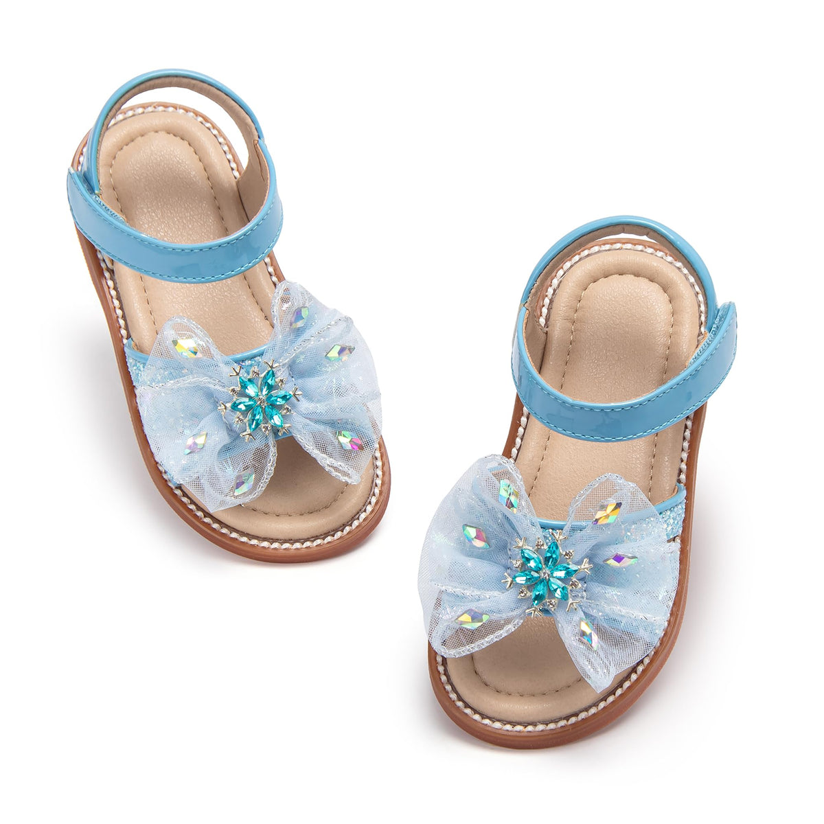 Toddler Little Flower Girl Sandals Princess Dress Shoes Wedding
