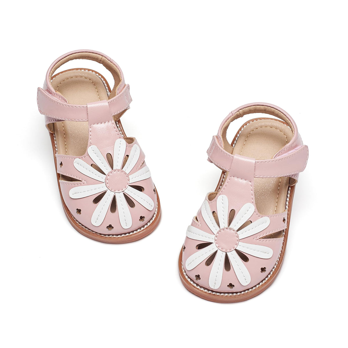 Toddler Little Flower Girl Sandals Princess Dress Shoes Wedding