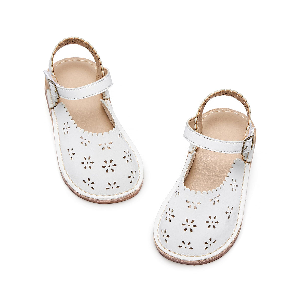 Toddler Little Flower Girl Sandals Princess Dress Shoes Wedding