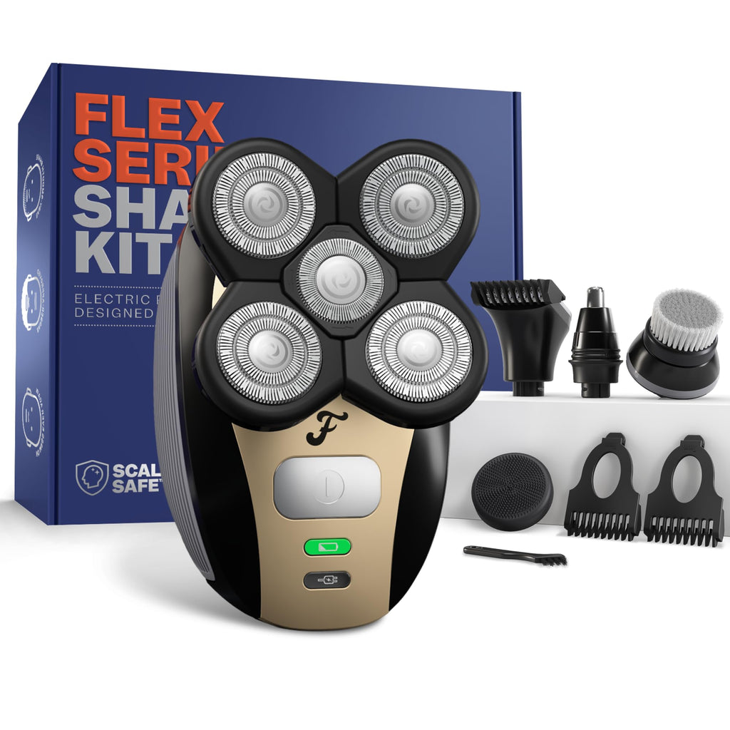 Electric Shaver For Head, Neck, And Full Body