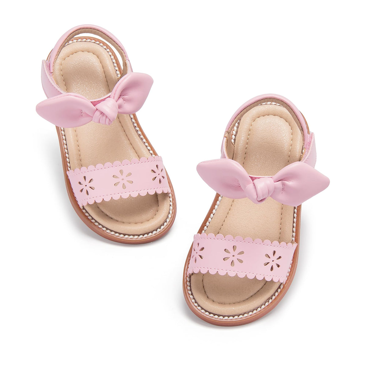Toddler Little Flower Girl Sandals Princess Dress Shoes Wedding