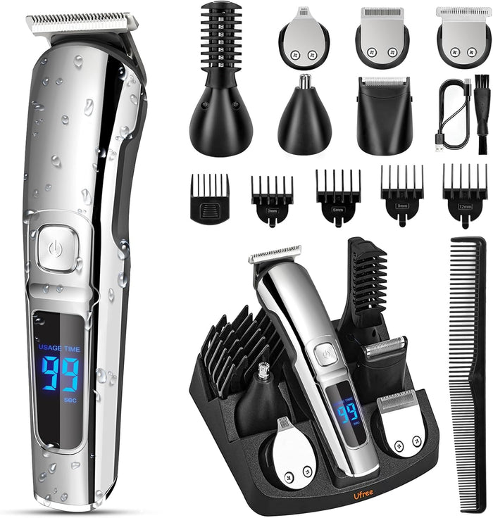 Men’s Waterproof Electric Beard Trimmer