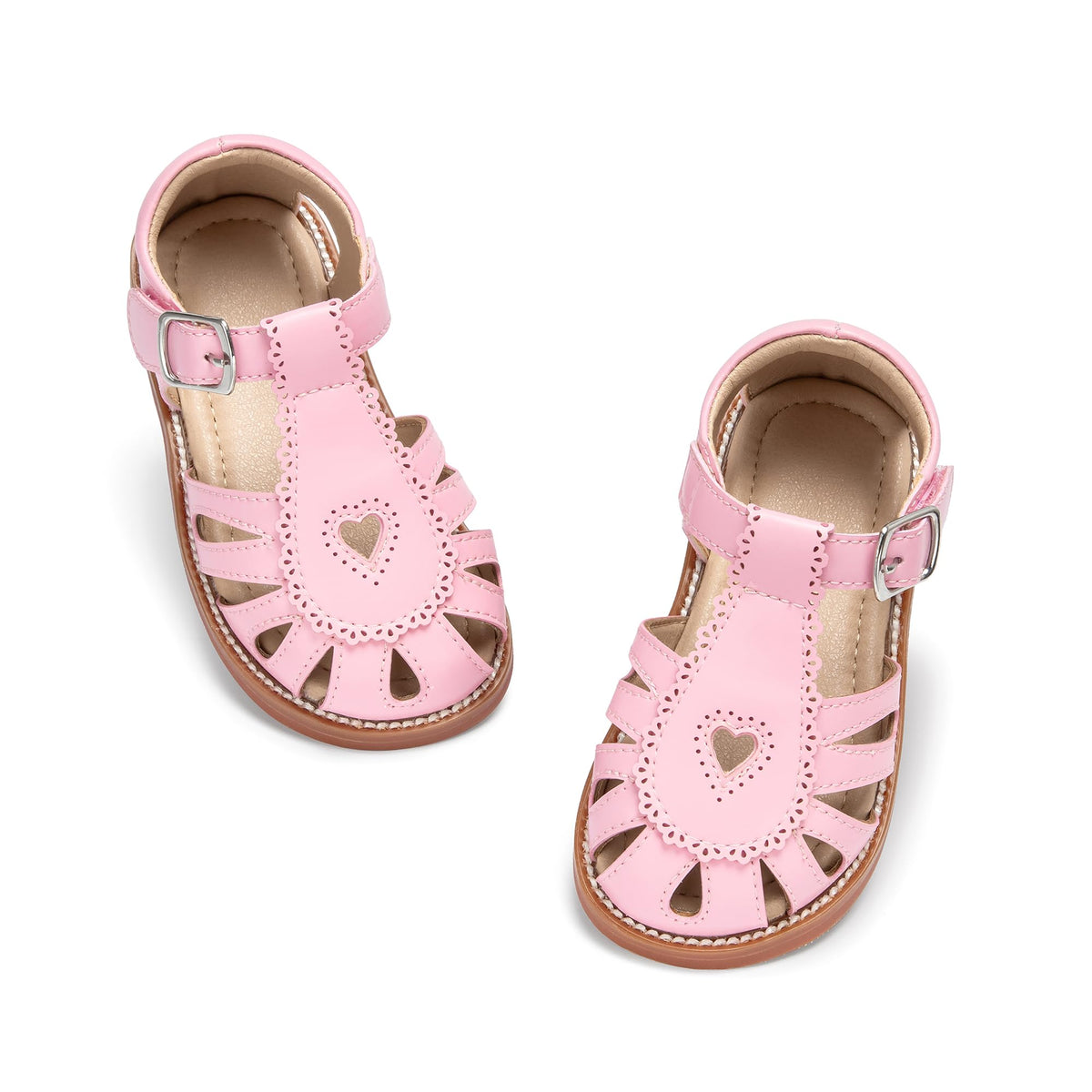 Toddler Little Flower Girl Sandals Princess Dress Shoes Wedding