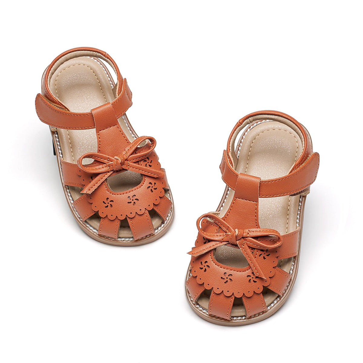 Toddler Little Flower Girl Sandals Princess Dress Shoes Wedding