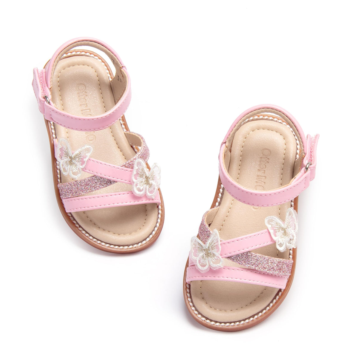 Toddler Little Flower Girl Sandals Princess Dress Shoes Wedding