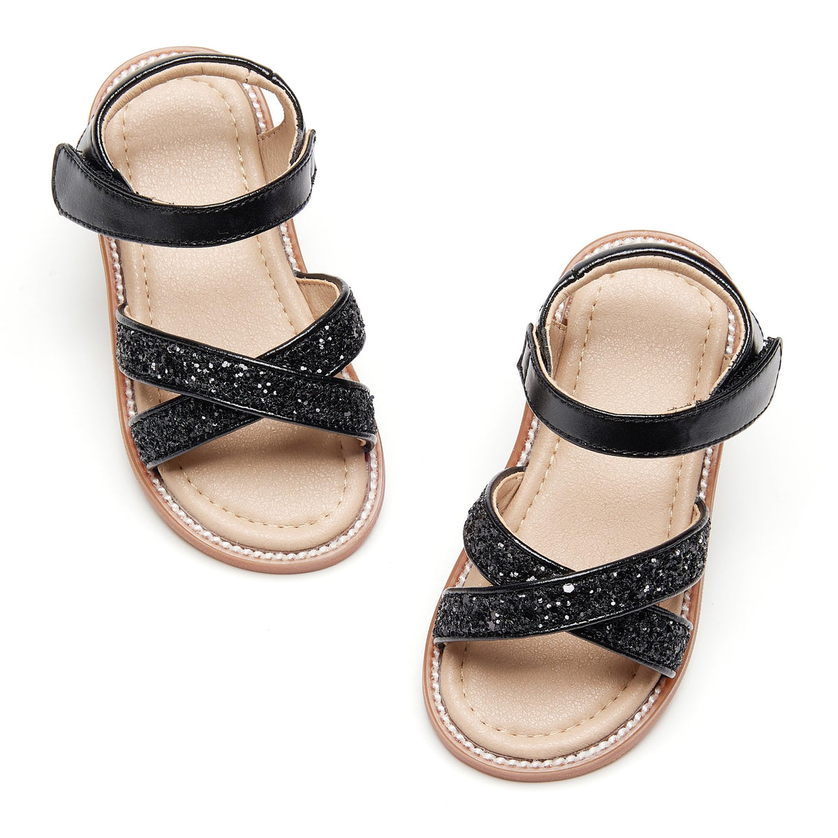 Toddler Little Flower Girl Sandals Princess Dress Shoes Wedding
