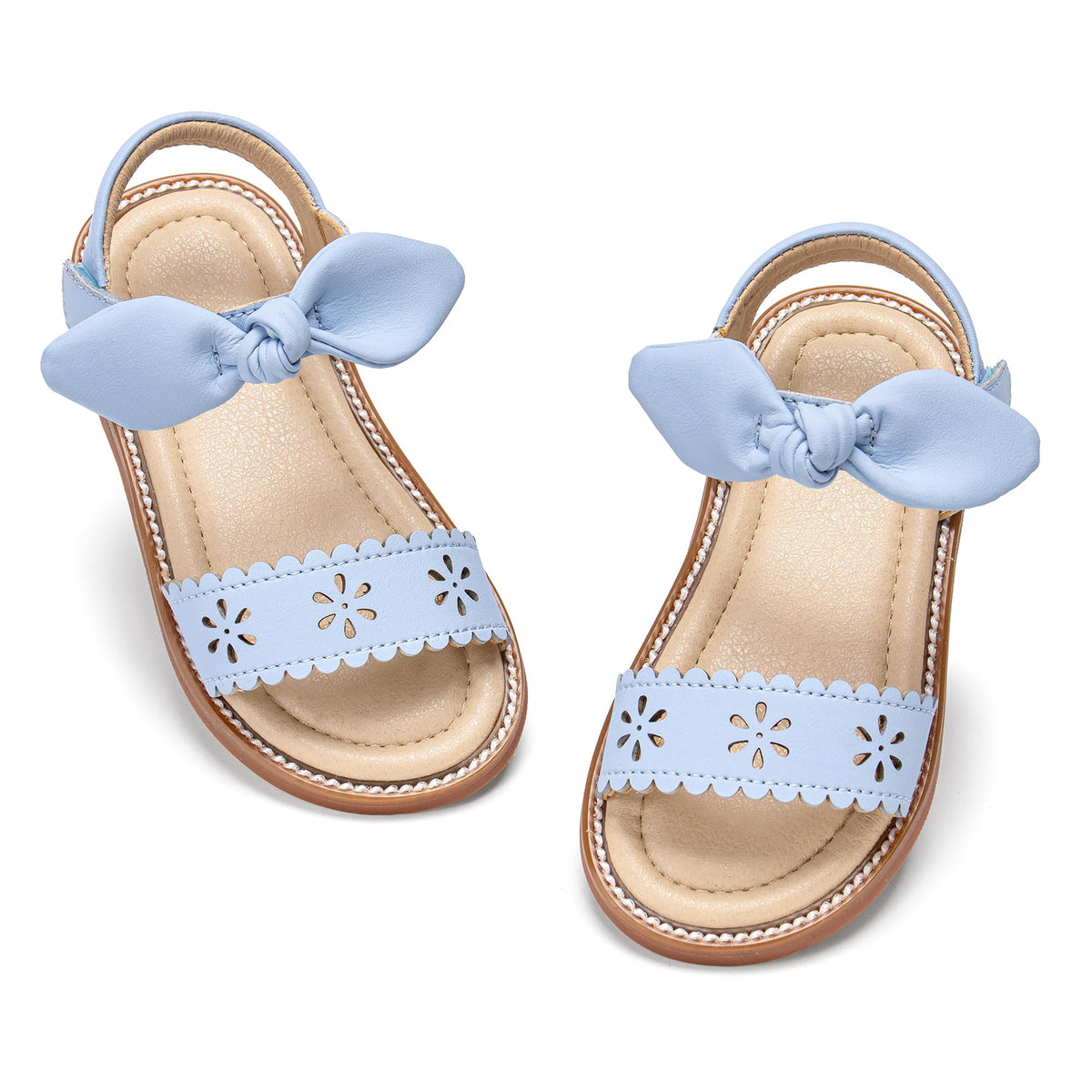 Toddler Little Flower Girl Sandals Princess Dress Shoes Wedding