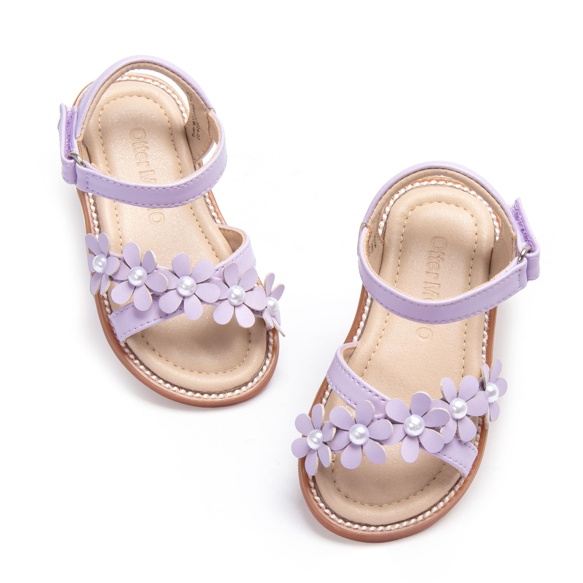 Toddler Little Flower Girl Sandals Princess Dress Shoes Wedding