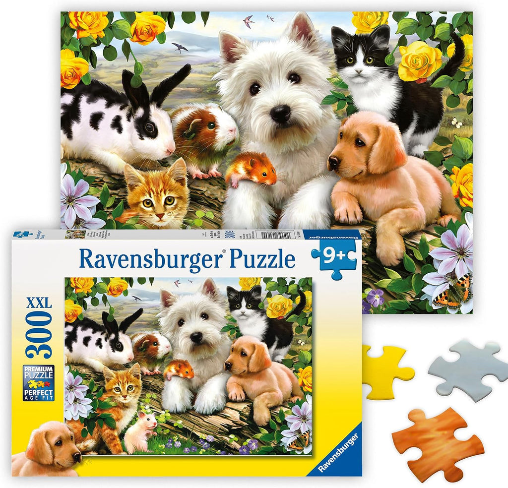 "Happy Animal Friends" – 300-Piece Jigsaw Puzzle
