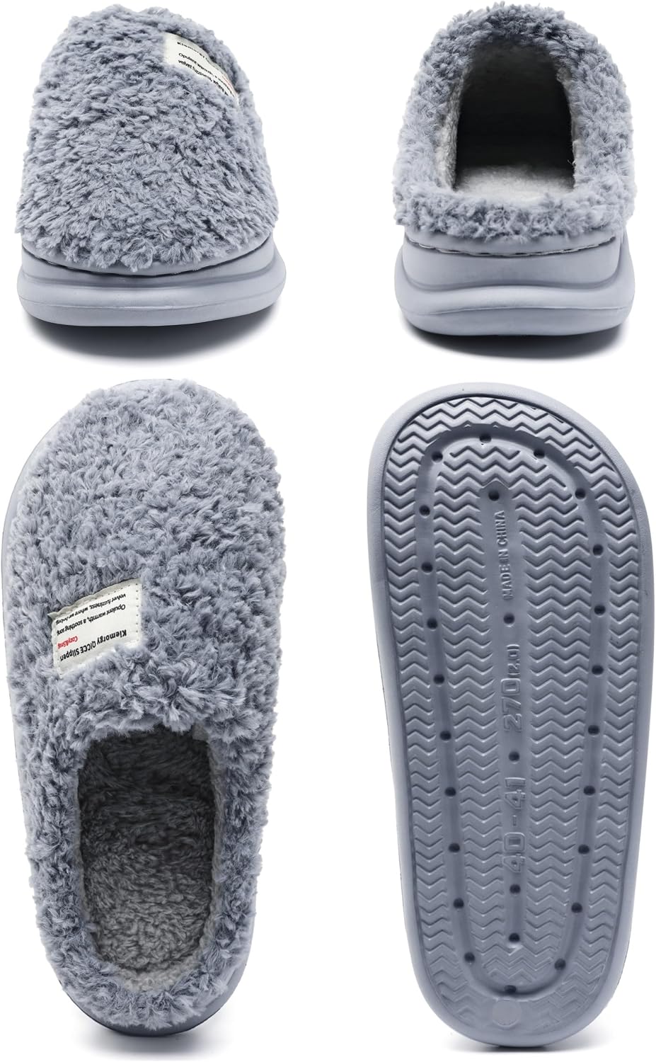 Slippers for Women Men, Memory Foam Slippers for Women