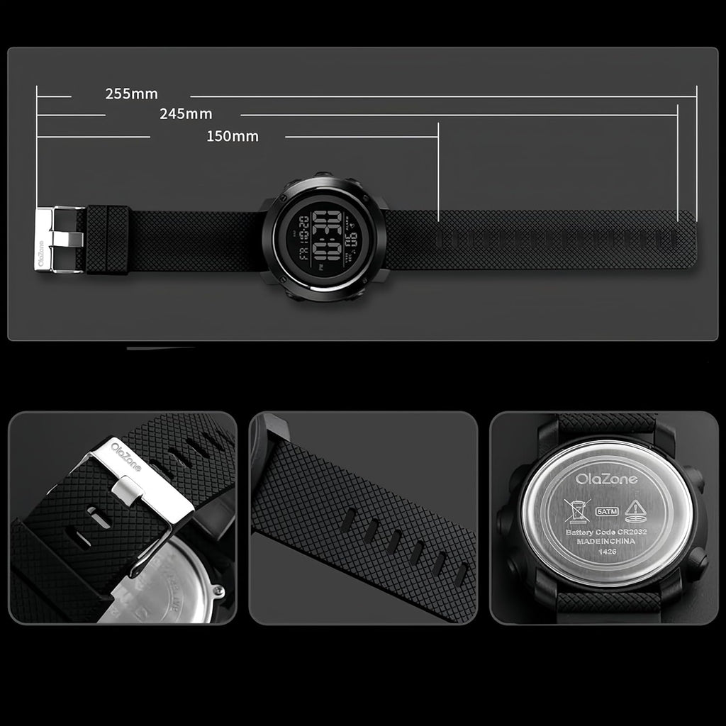 Men's Digital Sports Watch
