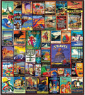White Mountain Puzzles Travel The World - 500 Piece Jigsaw Puzzle
