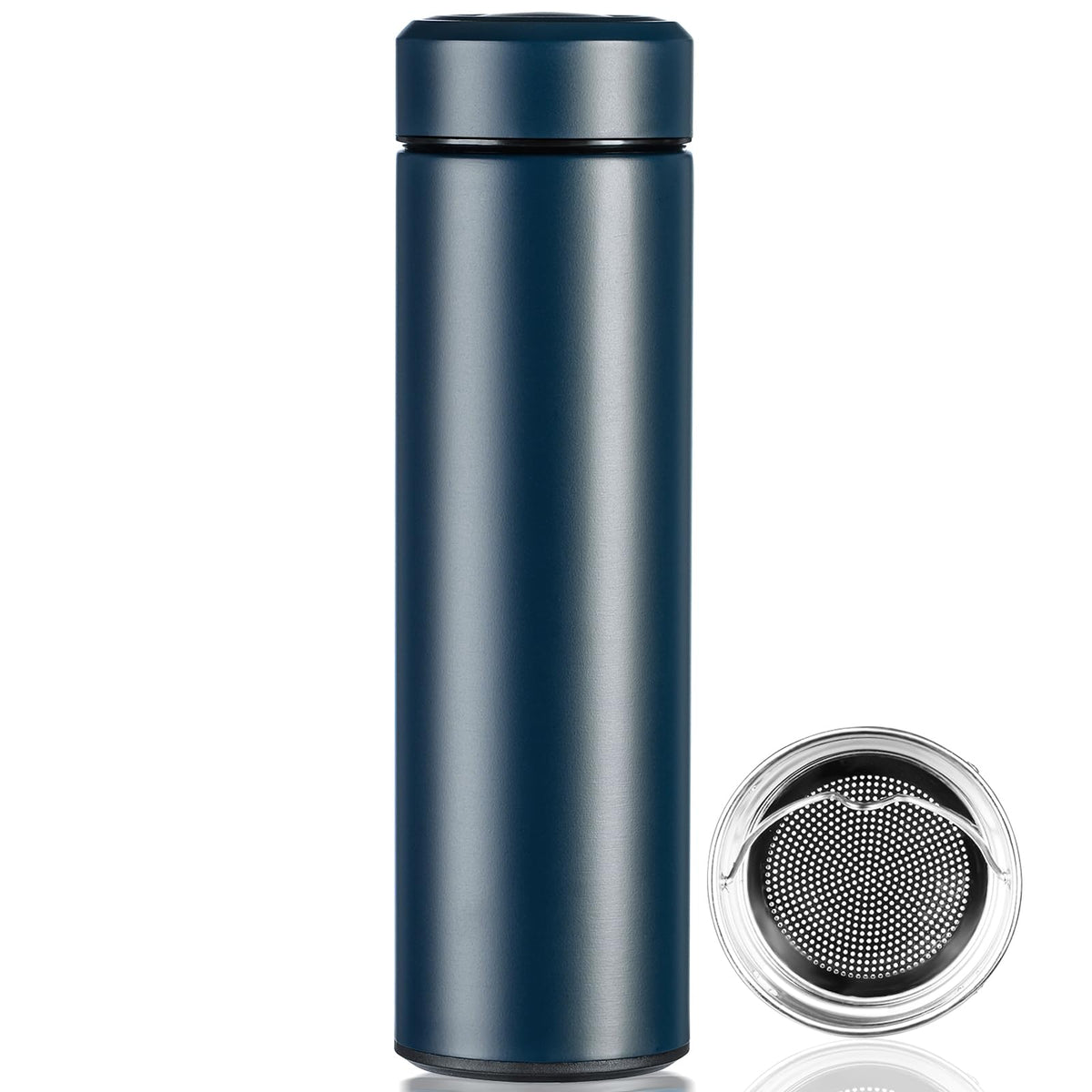 Stainless steel vacuum-insulated tumbler