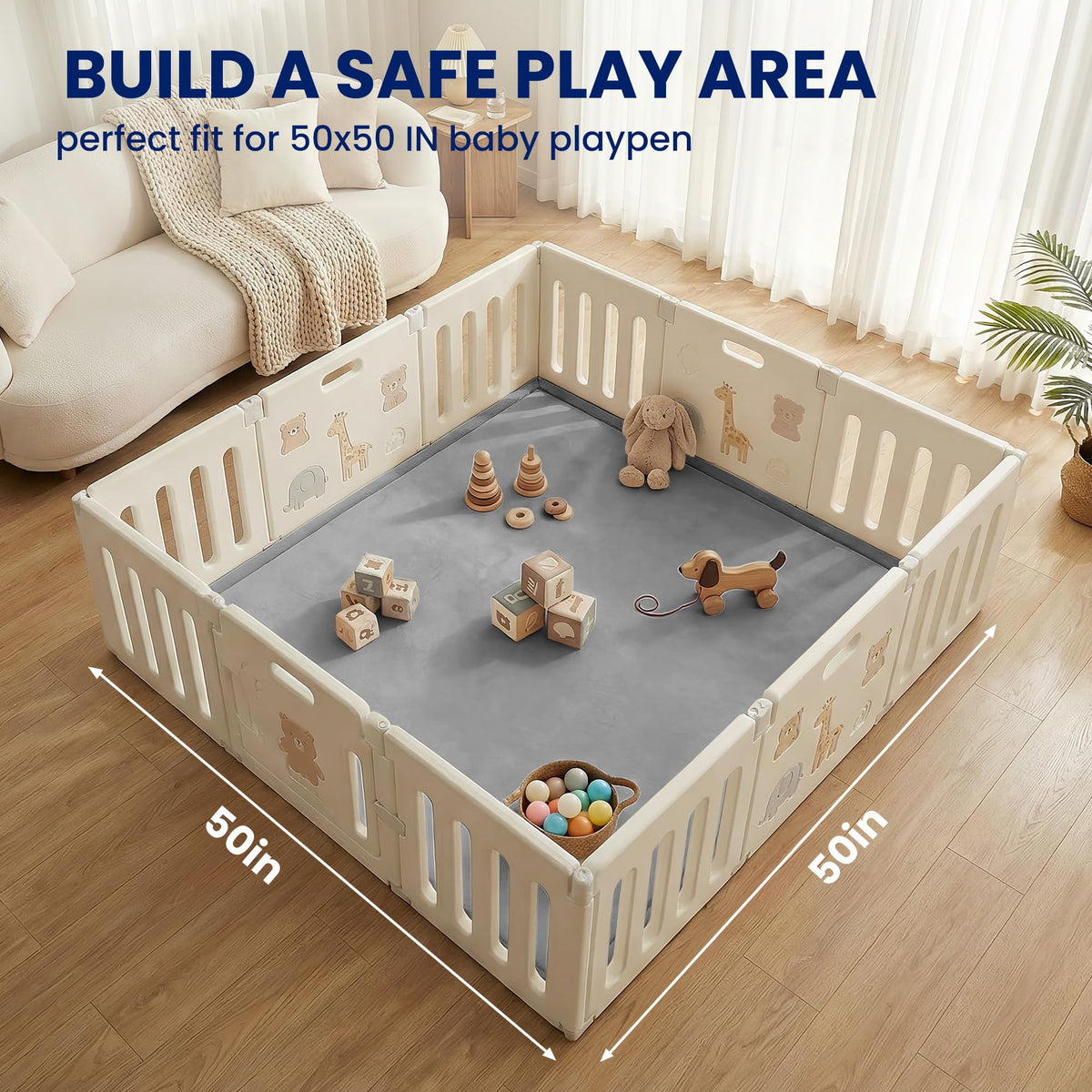 Baby play mat