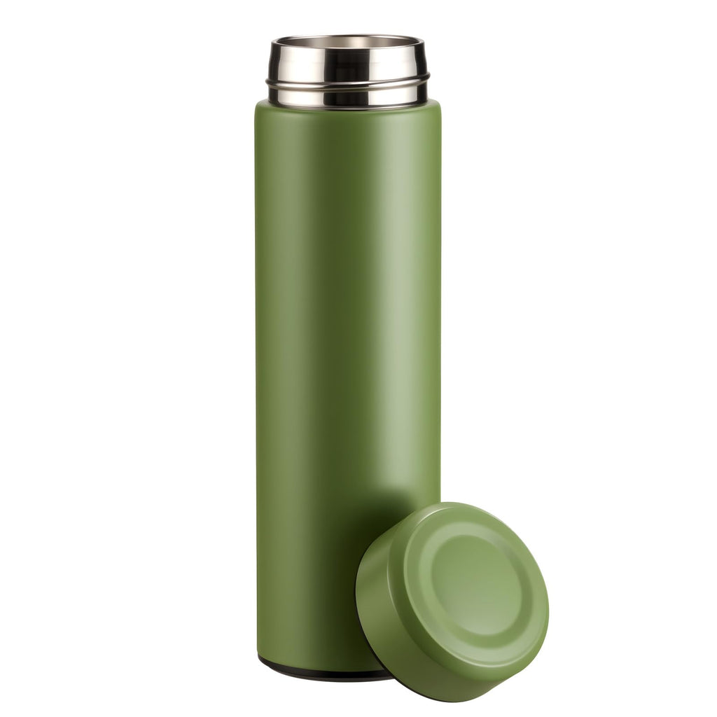 Stainless steel vacuum-insulated tumbler